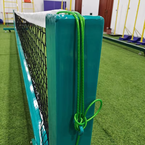 Red de Pickleball Portátil Galvanizada de Grado Resistente de 22 Pies con Ruedas para Fácil Movilidad, Altura Reglamentaria para Interiores/Exteriores - Product Image 3