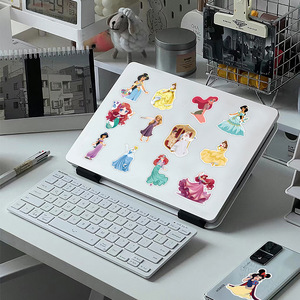 Colección de <span class=keywords><strong>Princesas</strong></span> de Dibujos Animados DSN, Papelería Creativa Móvil, Cuaderno, <span class=keywords><strong>Taza</strong></span> de Agua, Adhesivo Decorativo para Patineta - Product Image 4