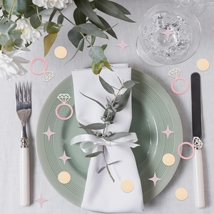 اصل جديد قصاصات عيد ميلاد سعيد ، ورق استحمام الطفل حلويات لديكور - Product Image 4