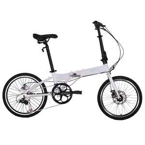 Bicicleta plegable inteligente de color blanco, precio barato, bicicleta rusa de una sola velocidad - Product Image 4