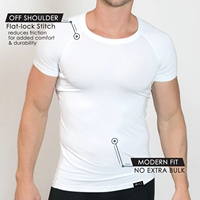 Vecht Geur Oksel Zweetbestendig Zweetbestendig Onderhemd Custom Blanco T-Shirt Logo Groothandel