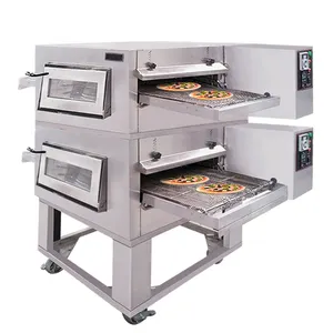 Proveedor de China, horno eléctrico para túnel de galletas de Pizza/horno transportador de Pizza, horno eléctrico/transportador de convección para Pizza