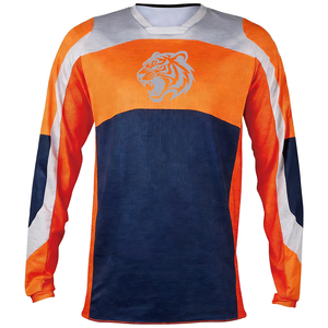 Jersey de Ciclismo de Montaña <span class=keywords><strong>MTB</strong></span> 2026 de Secado Rápido, Manga Larga, Diseño Camuflado, Transpirable, Impresión por Transferencia de Calor, 160g Poliéster - Product Image 5
