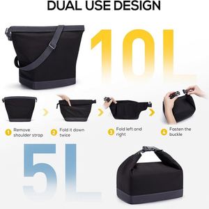 20 Cans Insulated Soft Cooler Bag Large Beach Cooler with Removable Shoulder Strap Portable Cooler Bag for Camping - Product Image 3