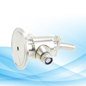 Vanne d'échantillonnage à contrôle manuel en acier inoxydable haute pureté Wenzhou pour applications sanitaires à haute température personnalisation OEM - Product Image 1