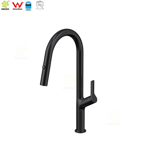 Rubinetto da <span class=keywords><strong>Cucina</strong></span> Estraibile a Collo d'Oca in Acciaio Inox 304 Spazzolato <span class=keywords><strong>Oro</strong></span> con Marchio d'Autenticità - Product Image 4