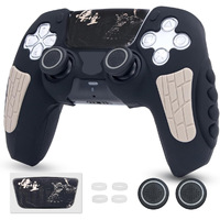 Coque de protection en silicone pour manette, avec grip antidérapant et résistant à la transpiration, accessoire de console de jeu fabriqué à Guangzhou