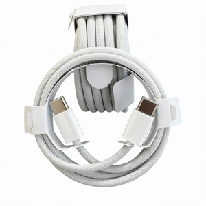 <span class=keywords><strong>Cable</strong></span> de <span class=keywords><strong>Carga</strong></span> Rápida y Datos USB C a USB C de Alta Calidad, TPE/Cobre Trenzado, 1M/2M, para <span class=keywords><strong>iPhone</strong></span> 17, Venta al Por Mayor de Fábrica - Product Image 1