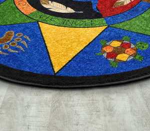 Montessori nhà trẻ mẫu giáo Bảng chữ cái Thảm học tập ngôn ngữ Thảm làm bằng tay mềm Thảm đọc sách góc vườn ươm lớp học thảm - Product Image 5