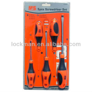 Lớn xử lý tuốc nơ vít Bộ Tuốc nơ vít bộ bề mặt đánh bóng 9pcs vít trình điều khiển thiết lập - Product Image 3