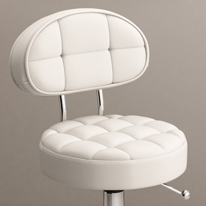 Bojue haute salon beauté SPA boutique réglable roulant tabourets de travail coiffure maître chaise salon or tabouret pour <span class=keywords><strong>pas</strong></span> <span class=keywords><strong>cher</strong></span> - Product Image 5