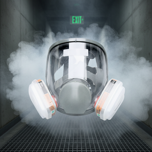 Effective CE Certified Bofeite 6800 Transparent Silicone Double Filters Anti-Toxic Seal Industrial Full Face <strong>Respirator</strong> <strong>Mask</strong> - Product Image 5