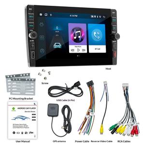 Écran large 9 pouces Allwinner 2-en-1, GPS <span class=keywords><strong>Android</strong></span> embarqué, WiFi, Internet, image HD de recul, tout-en-un sans fil - Product Image 4