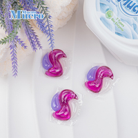 Détergent à lessive écologique Capsules de détergent liquide à lessive pour bébé nettoyant et assouplissant pour tissus à base de plantes
