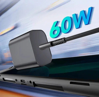 Kabel Adaptor Pengisi Daya Konsol 60W untuk Nintendo Switch 2, Catu Daya AC untuk Stasiun Pengisian Daya Nintendo Switch 2