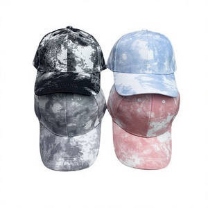 Nueva Gorra de Béisbol de Moda de 6 Paneles con Estampado Tie-Dye, Gorra Deportiva Ligera de Hip-Hop para Hombre y Mujer - Product Image 1