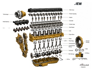 Repuestos para Motor de Maquinaria Agrícola <span class=keywords><strong>John</strong></span> Deere 6068 4045, Bomba de Aceite DZ100057 - Product Image 5