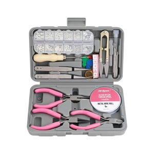 Kit d'outils de bijouterie Hi-Spec, pinces métalliques pour la création artisanale à domicile, bracelets, colliers, boucles d'oreilles, accessoires - Product Image 2
