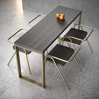 Pieds de chaise en métal forgé modernes de 16 pouces, support robuste pour banc et table basse