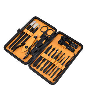 Ensemble professionnel de coupe-ongles, pédicure et manucure, kit de voyage, 15 pièces - Product Image 2