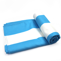 Poncho recyclé 100% microfibre à capuche serviette peignoir à capuche