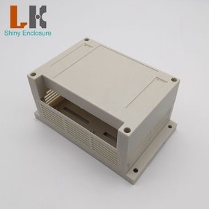 145*90*72 Mét vỏ nhựa cho thiết bị điện tử ngã ba nhà ở DIN đường sắt bao vây hộp PLC hộp nhựa cho kết nối - Product Image 1