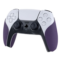 Autres accessoires de jeu Extremerate, autocollants antidérapants violets pour poignées de manette PS5