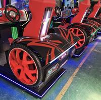 Machine de jeu d'arcade de course Speed Storm 2 à monnayeur pour 2 joueurs, simulateur de conduite double, grand modèle en métal pour centre de divertissement