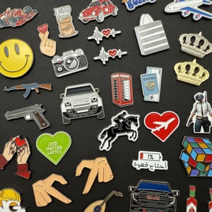 <span class=keywords><strong>Nuevo</strong></span> Pin Metálico de Moda para Teléfono Móvil, Adhesivo 3M Personalizado para Teléfono, Insignias Metálicas - Product Image 2