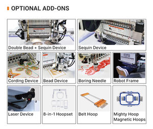 Ricoma PM-1501 Generasi Terbaru Dilengkapi Teknologi Nirkabel Desain Smart Bobbin dan Koneksi USB Terintegrasi - Product Image 5