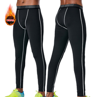 Couche de base thermique pour hommes Pantalon long collant thermique de ski Pantalon serré thermique de moto Snowboard Vêtements thermiques de golf Vêtements thermiques