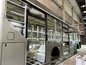 Autobús Eléctrico Certificado por la UE de 7 Metros, Mini Autobús de 12-28 Asientos, Batería de 141 kWh, Autobús Urbano Automático con Volante a la Izquierda para Transporte Escolar, <span class=keywords><strong>Aeropuerto</strong></span> y Resort - Product Image 4