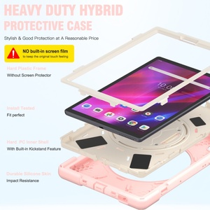 Étui blindé robuste pour <span class=keywords><strong>Lenovo</strong></span> <span class=keywords><strong>Tab</strong></span> <span class=keywords><strong>M10</strong></span> <span class=keywords><strong>Plus</strong></span> étui 10.3 "2020 2e génération TB-X606F/TB-X606X bandoulière à la main <span class=keywords><strong>housse</strong></span> de tablette robuste - Product Image 4