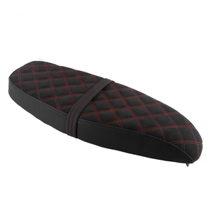 Asiento de Cuero Sintético Premium con Costuras de Diamante y Correa de Sujeción Integrada - Asiento Retro Impermeable y Antideslizante para Simson S- - Product Image 2