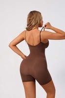 Body gainant sans couture pour femme avec fermeture éclair, effet liftant des hanches, contrôle du ventre, serre-taille, accès facile, pour un effet amincissant quotidien