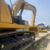 Excavatrice sur chenilles Caterpillar CAT330GC d'occasion, 30 tonnes, pour travaux miniers, de terrassement et de construction