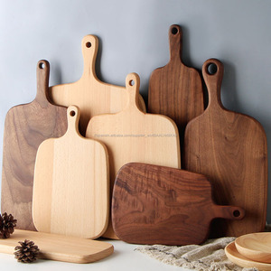 Nuevo diseño de OEM y ODM de cortar de madera chino de corte de madera de vuelos tabla de quesos de madera con mango - Product Image 5