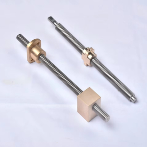 <strong>Trapezoidal</strong> Lead Screw T8 T10 T12 T14 T16 T20 | Precision <strong>Threaded</strong> Rods For Linear Motion - Product Image 1