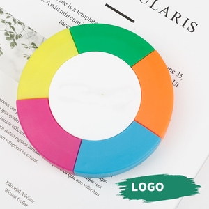 Marcadores de Punta Oblicua Heada Premium, No Tóxicos, de Plástico, Estilo Pastel, 5 Colores, 10 cm, en Oferta - Product Image 2