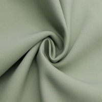 Tela Elástica Orgánica de Alta Calidad, Acetato, Poliéster, Spandex, Ecológica, Tejido Liso, Tipo Scuba, Transpirable, para Textiles del Hogar