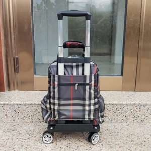 Custom Color Logo Business Travel <strong>Roller</strong> 1680D Polyester Material Suitcase Men's Briefcase Computer <strong>Bag</strong> Soft Trolley <strong>Bag</strong> - Product Image 1