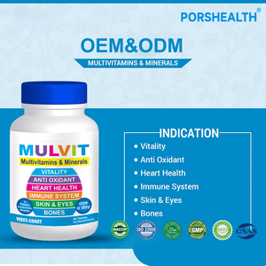 Cápsulas Antioxidantes Multivitamínicas y Minerales Avanzadas para Mujeres de Fábrica OEM, Recargan el Nivel de Energía y Apoyan el Sistema Inmunitario - Product Image 2