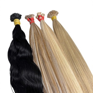 ผมต่อ Rusa Hair I tips ผมเวอร์จินเวียดนาม ปรับแต่งสีได้ น้ำหนัก 100 กรัมต่อชุด - Product Image 3
