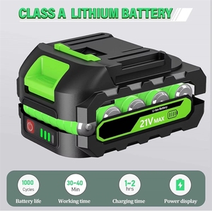 Mini Motosierra de <span class=keywords><strong>6</strong></span> Pulgadas con 2 Baterías, Regalo para Hombres, Papá, Esposo, Idea para el Cumpleaños de la Madre 2025 - Product Image 4