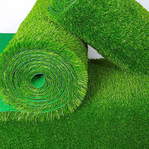 Gazon <span class=keywords><strong>synthétique</strong></span> <span class=keywords><strong>professionnel</strong></span>, double vert, 30x50mm, résistant à l'abrasion, pour terrain de football - Product Image 6