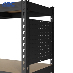 Ağır Hizmet Tipi Endüstriyel Depolama Rafları Ağır Hizmet Tipi Depolama İstasyonu Rafları Civatasız Perçinli Tel Raflar Raf Sistemi - Product Image 6