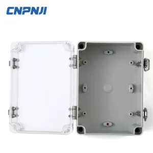 ABS Or PC Ip67 Plastic Electronic Electrical Waterproof Junction Box Hinged