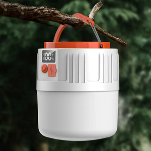 Banco de energía ligero para exteriores, linterna <span class=keywords><strong>LED</strong></span> DE EMERGENCIA recargable para acampar con Control remoto, Mini linterna <span class=keywords><strong>Solar</strong></span>, cuerpo ABS - Product Image 5