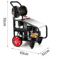 Nettoyeur haute pression automatique pour voiture, industriel et commercial, 4000W, 210 bars