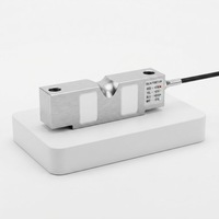 Celda de carga de viga de cizallamiento de doble extremo de acero aleado con precisión C3 para sistema de pesaje industrial de materiales en plataforma, tolva y dosificación OEM